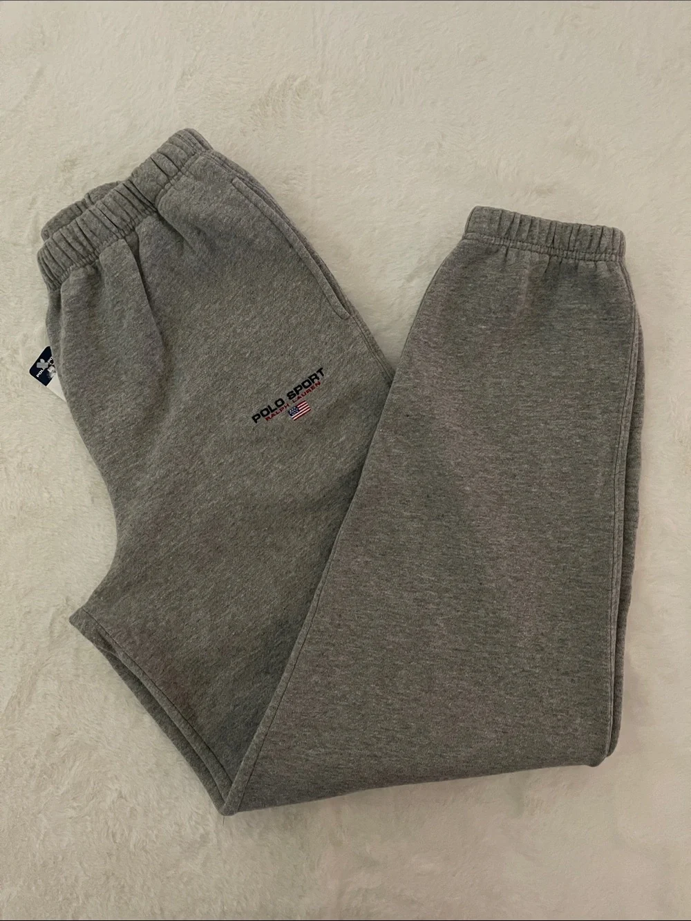 Polo by Ralph Lauren Grey Mens Sweatpants with Polo Sport Logo SZ L  NWT